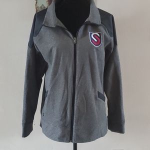 Under armour fleece zip up jacket
